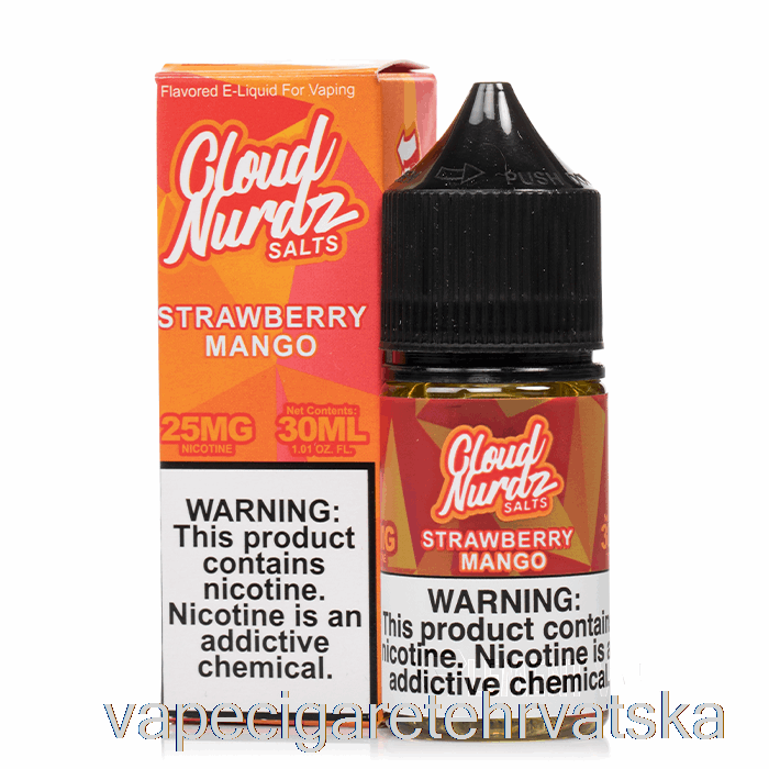 Vape Hrvatska Jagoda Mango - Oblak Nurdz Soli - 30ml 50mg